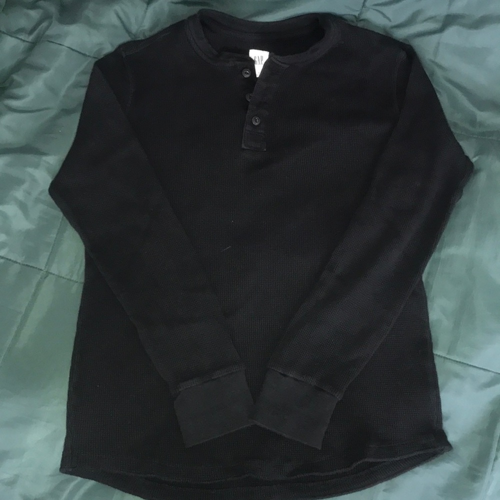 Gap Men’s Long Sleeve Henley